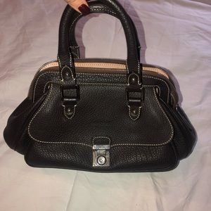 Dark brown leather Dooney and Bourke purse